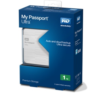 WD My Passport Ultra 1TB Wit