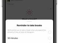 Instagram: take a break