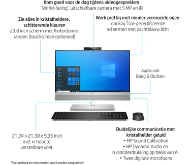 HP EliteOne 800 G8 24 Touchscreen All-in-One (4M756EA)