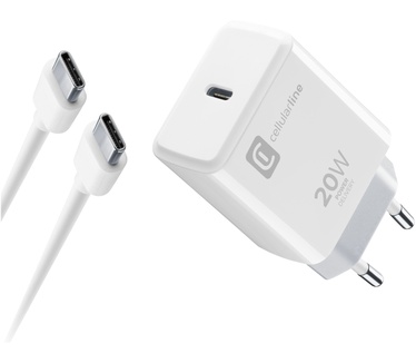 Cellular Line Charger Kit 20W for iPhone 15 Series