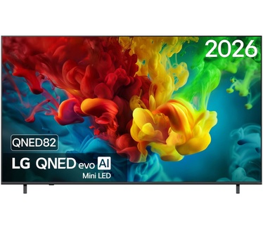 LG QNED evo QNED82 2026 85" Zwart