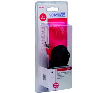 Schwaiger 3m 2 x RCA m/f