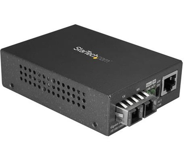 Startech.com Gigabit Ethernet to SC Fiber Media Converter - 1000Base-SX - Multimode 550 m