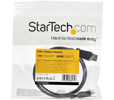 Startech.com 3.3 ft. (1 m) - USB-C to DisplayPort Adapter Cable - 8K 30Hz