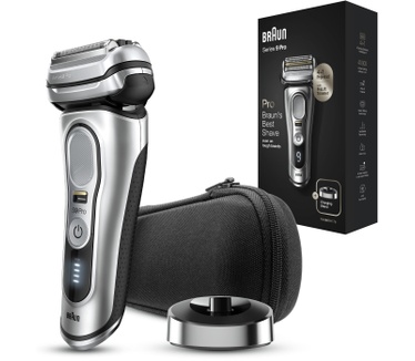 Braun Braun Series 9 Pro 9417s Elektrisch Scheerapparaat, Wet & Dry, Met Oplaadstandaard