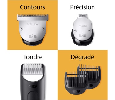Braun Braun Baardtrimmer Series 9 BT9420, Trimmer Met Kapperstools en 180 Minuten Gebruiksduur