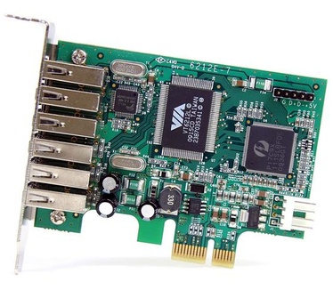 Startech.com 7-poort PCI Express Low-Profile High-Speed USB 2.0 Adapterkaart