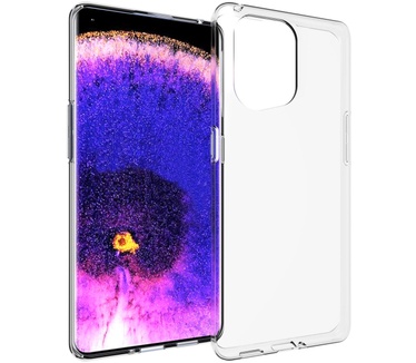 Accezz Clear Backcover Oppo Find X5 5G - Transparant