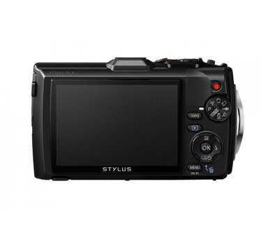 Olympus Stylus Tough TG-4 + LG-1 Hulplicht Zwart