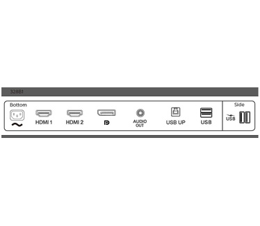 Philips B-line 328B1/00 Zwart