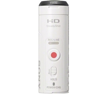 Sony Action Cam Mini met Wi-Fi en waterdichte hoes Wit