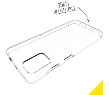 Accezz Clear Backcover Motorola Moto G9 Plus - Transparant