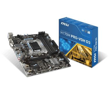 MSI H170M PRO-VDH D3