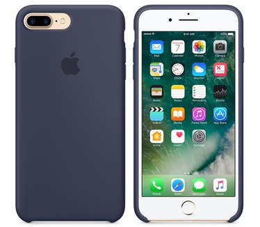 Apple iPhone 7 plus Siliconenhoesje  Blauw