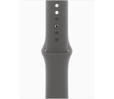 Apple Watch Series 11, 42mm, GPS + Cellular, Titanium, Sportbandje M/L, Titanium (Grijs)