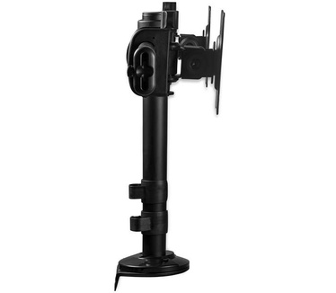 Startech.com Dual monitor arm bureau monteerbaar horizontale stang doorvoergat of klem
