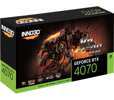 Inno3D GEFORCE RTX 4070 GDDR6 X3 OC