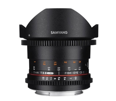 Samyang Optics 8mm T3.8 VDSLR UMC Fish-eye CS II (Sony E)