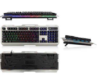 Ewent PL3316 Metalen Gaming Toetsenbord (Qwertz DE)
