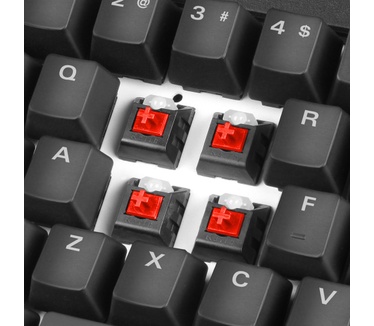 Sharkoon Shark Zone MK80 RGB Mechanical Gaming Keyboard (Red)