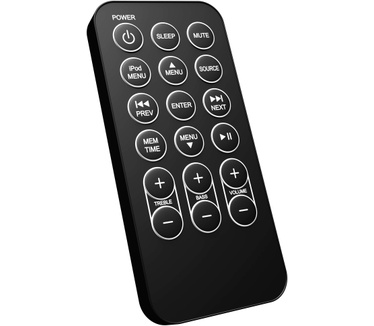 Thomson Zwarte draaitafel met luxueuze uitstraling en Bluetooth functie