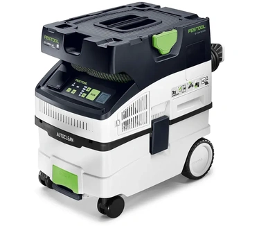 Festool CLEANTEC CTL MIDI I AC Mobiele stofzuiger, compacte nat- en droogstofzuiger, stofklasse L, met AUTOCLEAN, Bluetooth®, 5-traps zuigkracht, automatisch stopcontact