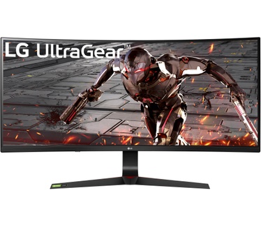 LG UltraGear 34GN73A Rood, Zwart
