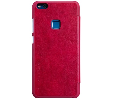 Nillkin Qin PU Leather Book Case voor Huawei P10 Lite - Rood Rood