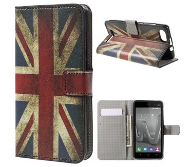 qMust Wiko Lenny 3 Wallet Case - TPU binnenwerk - UK