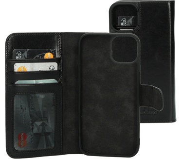 Mobiparts Excellent Wallet Case 2.0 Apple iPhone 13 Jade Black