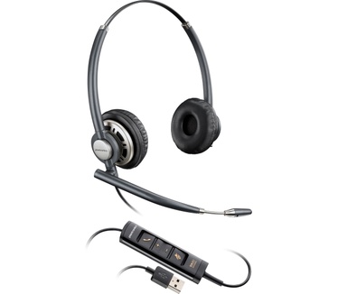 Plantronics Encorepro HW725 (Zilver, Zwart)