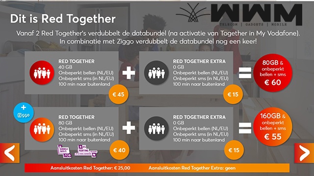 Vodafone red together europa Vodafone red together europa