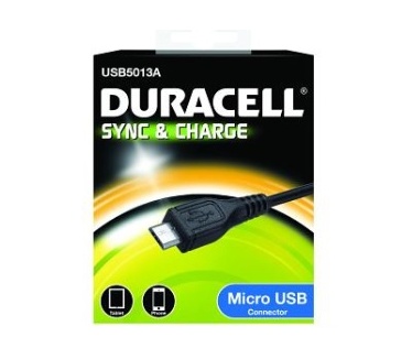 Duracell USB/Micro USB, 1 m