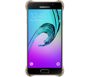 Samsung Galaxy A3 (2016) Clear Cover (Galaxy A3) Goud