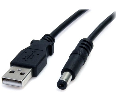 Startech.com USB naar 5,5 mm voedingskabel type M connector 91 cm