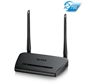 ZyXEL WL-Router NBG6515 AC 750Mbps Simultaneous Dual-Band