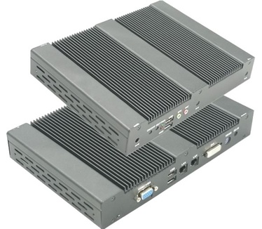 Jetway Jetway Intel Atom 3.5in N270 Barebone passive Incl. Vesa Mount (JBC350F32-B-LF)