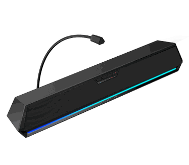 Edifier Hecate G1500 BAR Gaming mini soundbar Zwart