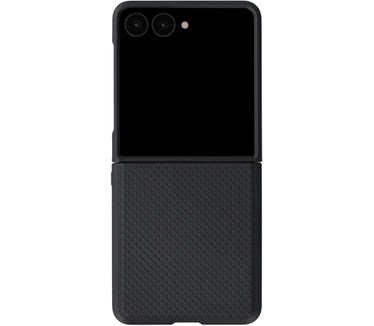 Accezz Grid Backcover voor de Samsung Galaxy Z Flip 8 - Zwart