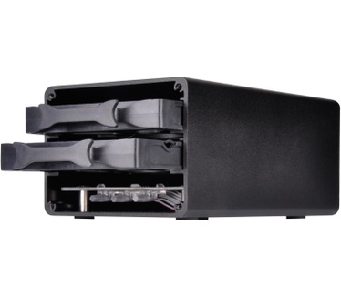 Silverstone SST-DS223 Zwart