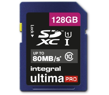 Integral 128GB SDXC UltimaPro