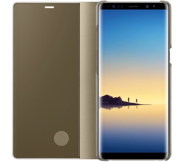 Samsung Galaxy Note 8 Clear View Standing Cover (Galaxy Note 8) Goud