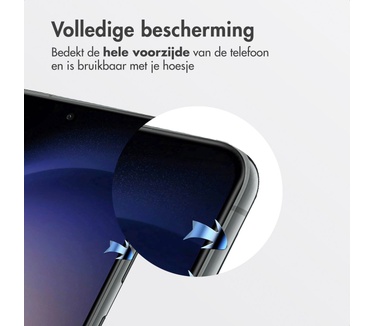 Accezz glas screenprotector met anti-dust applicator