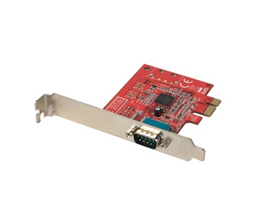 Lindy 1 Port Serial RS-232 PCIe Card