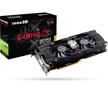 Inno3D GEFORCE GTX 1060 6GB GDDR5X GAMING OC