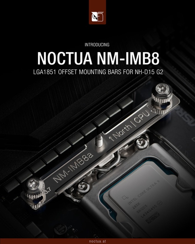 Noctua NM-IMB8 voor LGA1851-versies NH-D15 G2