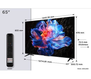 TCL 65P69K Zwart