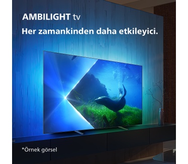 Philips 77OLED808 Zwart