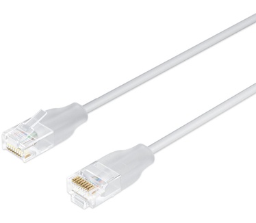 Lanview LightFlex CAT6 U/UTP 0.3M, White, TPE, Halogenfree LightFlex CAT6 U/UTP 0.3M, White, TPE, Halogenfree