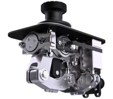 Virpil MongoosT-50CM3 Base Aluminium, Zwart